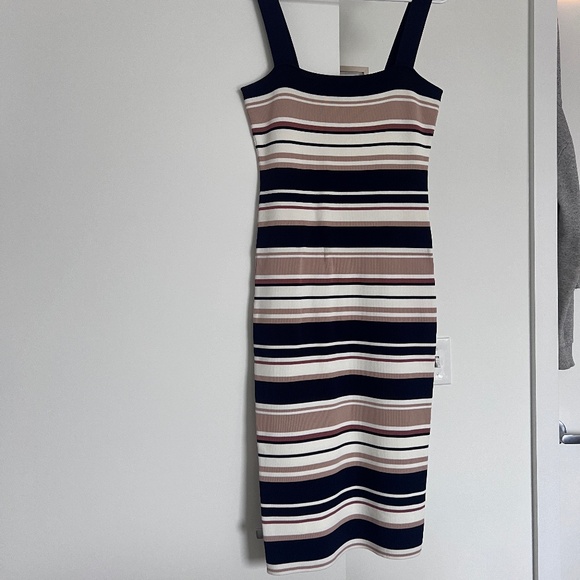 Revolve Bardot Multi Stripe Dress - Picture 4 of 6
